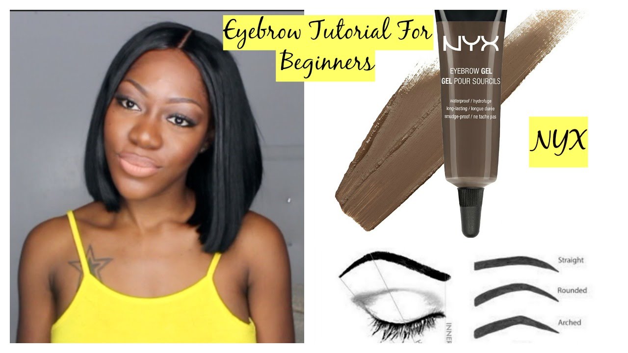 Eyebrow Tutorial For Beginners NYX Eyebrow Gel Espresso YouTube