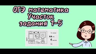 картинка: ОГЭ математика Участок  Задание 1-5