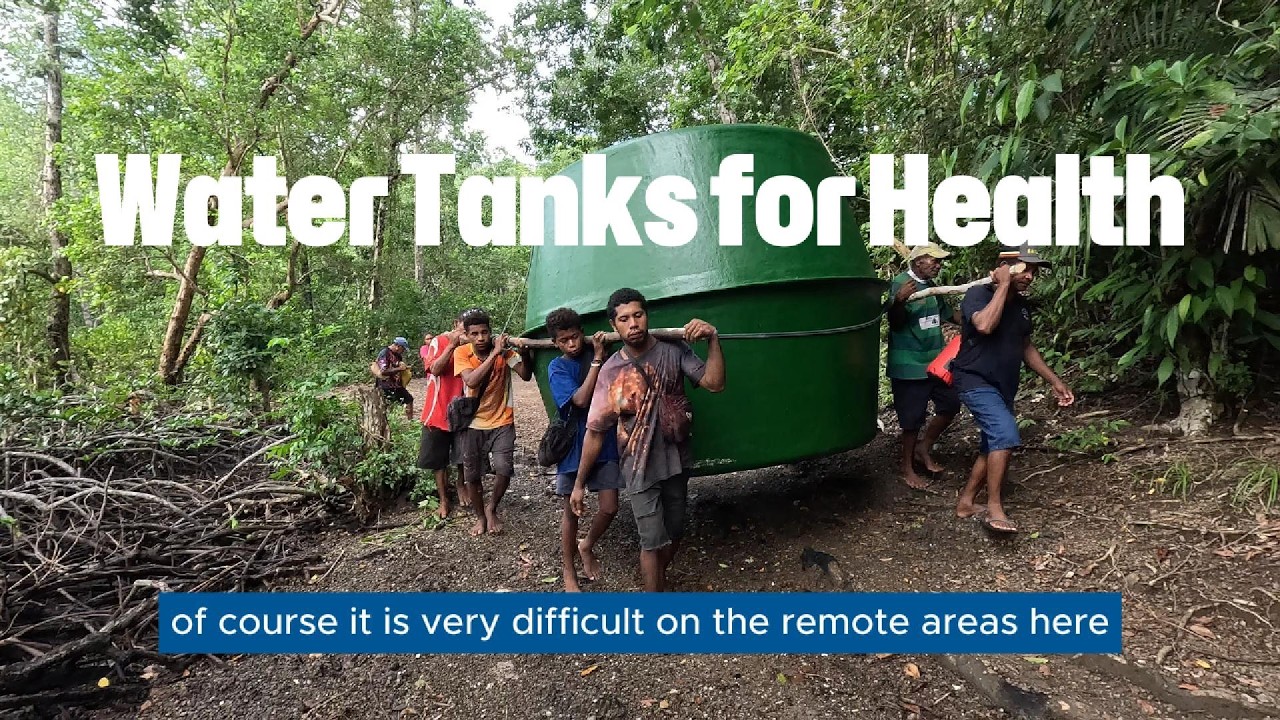 Water Tanks for Bedauna Aidpost - long version