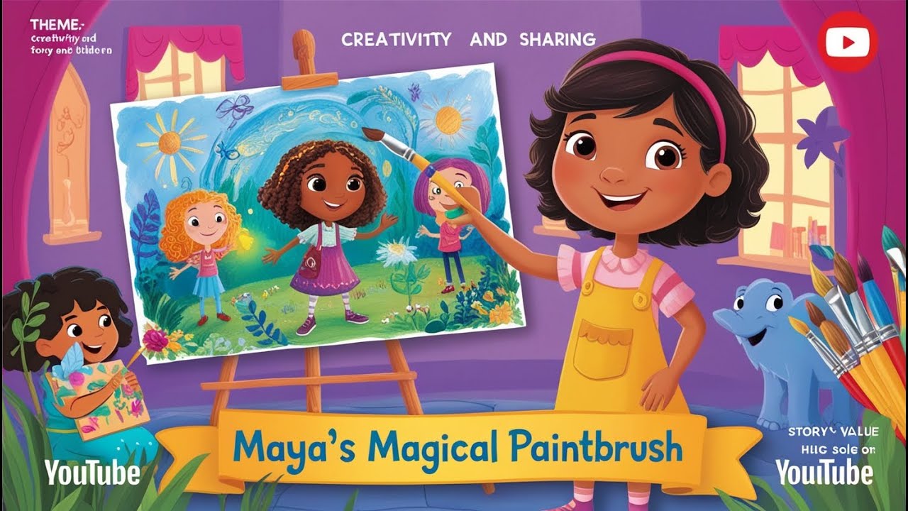 Maya's Magical Paintbrush