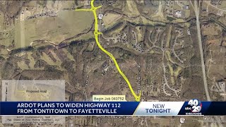 AR-DOT looking for input on Highway 112 expansion project