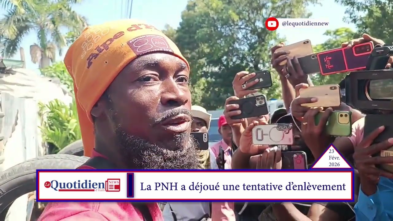 La PNH a stoppé deux présumés kidnappeurs