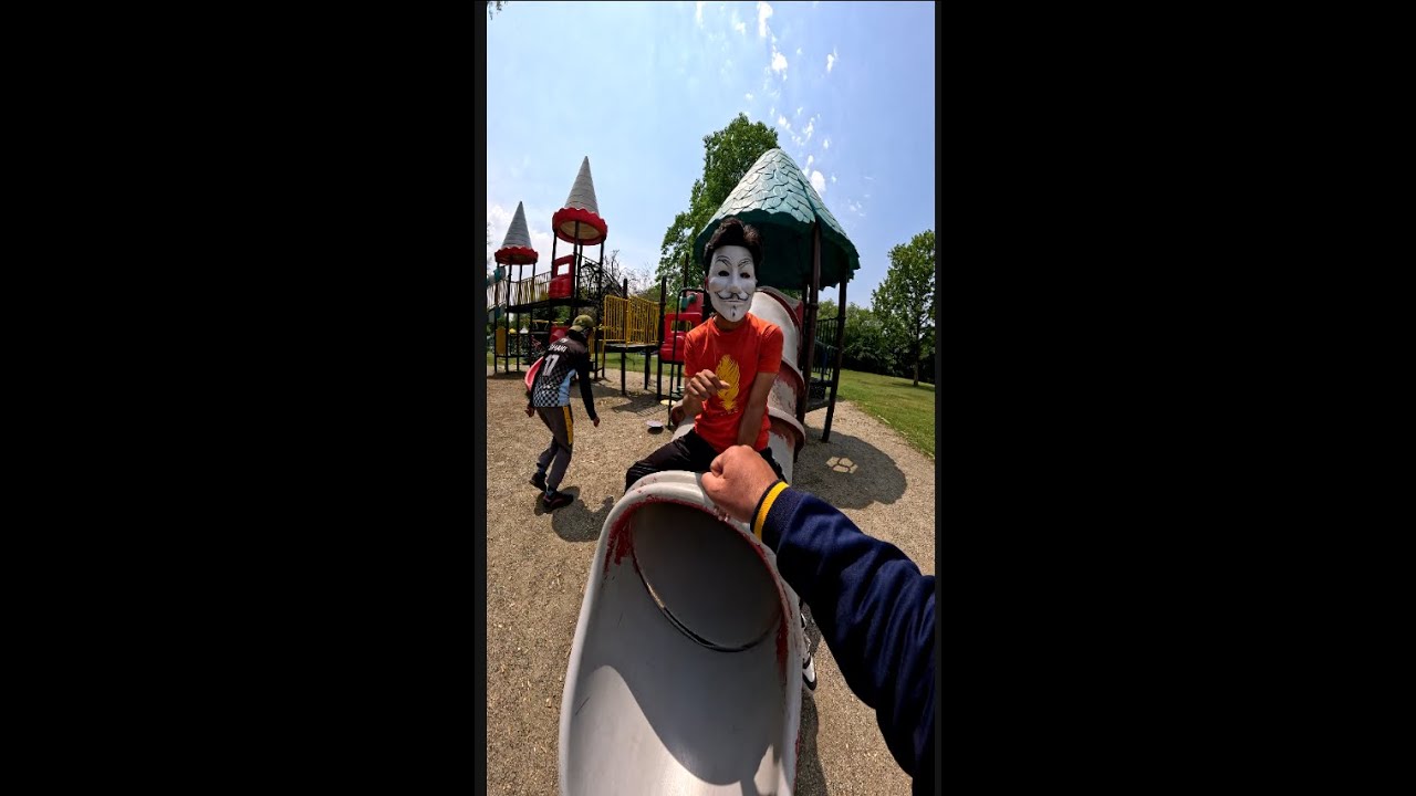 THE PLAYGROUND PARKOUR || CLIMBING ,CHASING RUNNING POV