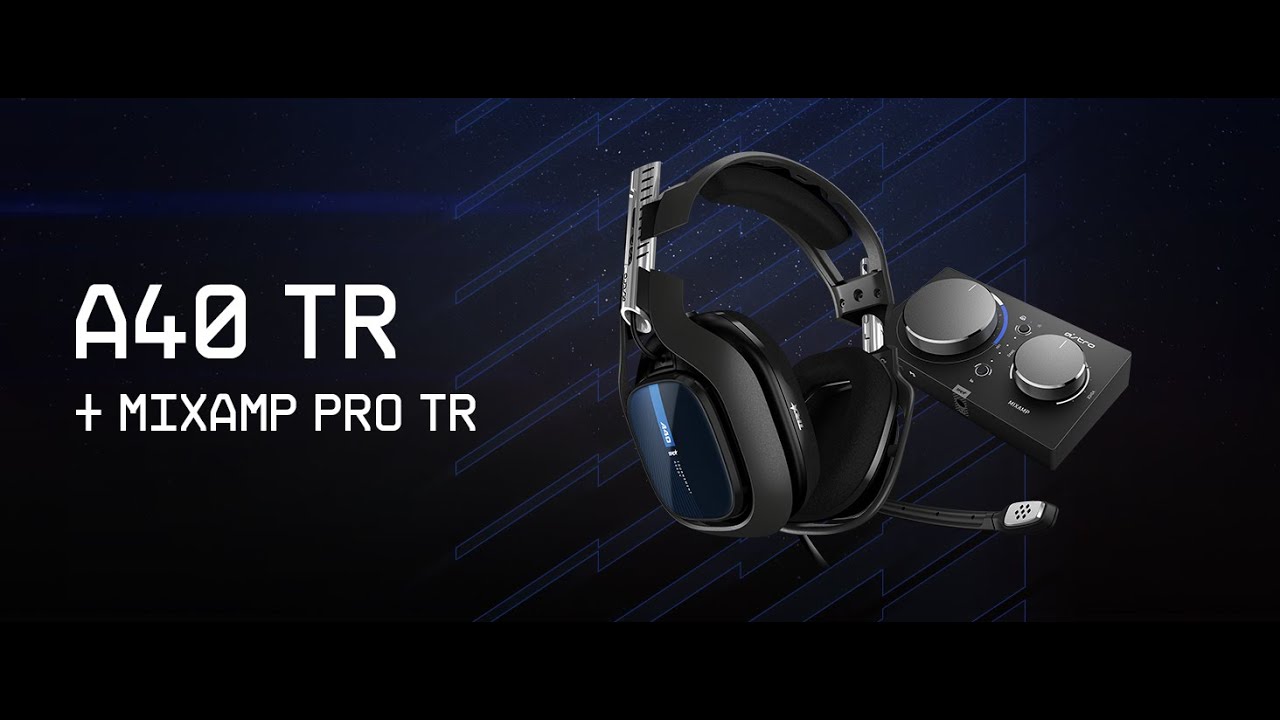 ASTRO A40 + MIXAMP PRO セット Headset Gamer Astro A40 + Mixamp Pro TR - para PS4 PC e MAC USB