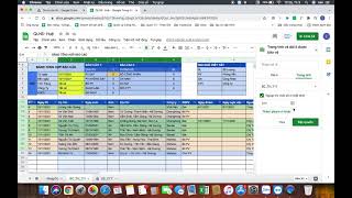 Cách khoá vùng dữ liệu, khoá trang tính trên googlesheet