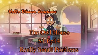 The Owl House Season 1 Episode 14: Really Small Problems   HELLS MIRROR REACTIONS