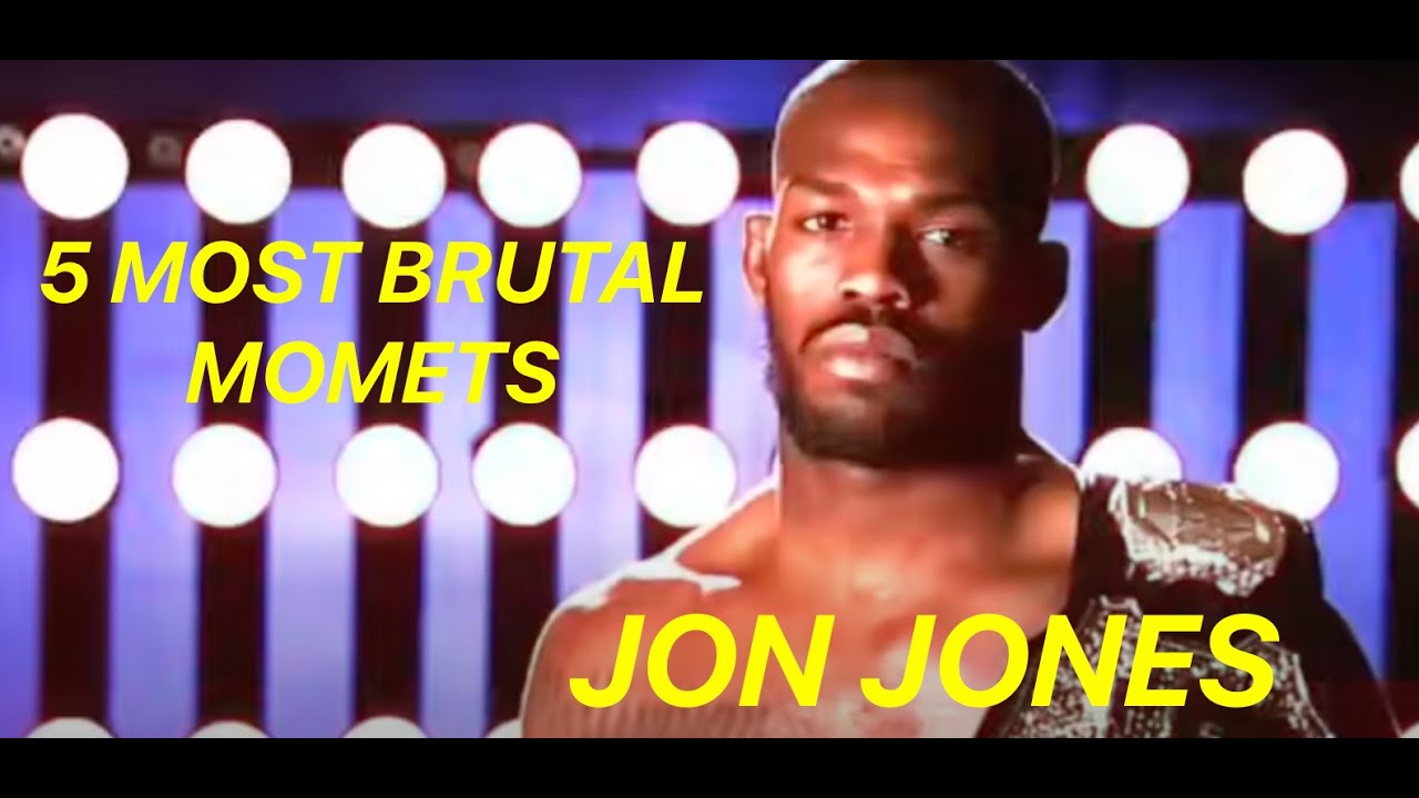 Jon Jones 5 Most Brutal Finishes! Must see!!! YouTube