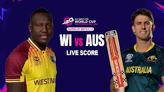 AUSTRALIA VS WEST INDIES 11TH   WARMUP MATCH LIVE SCORES AND COMMENTARY