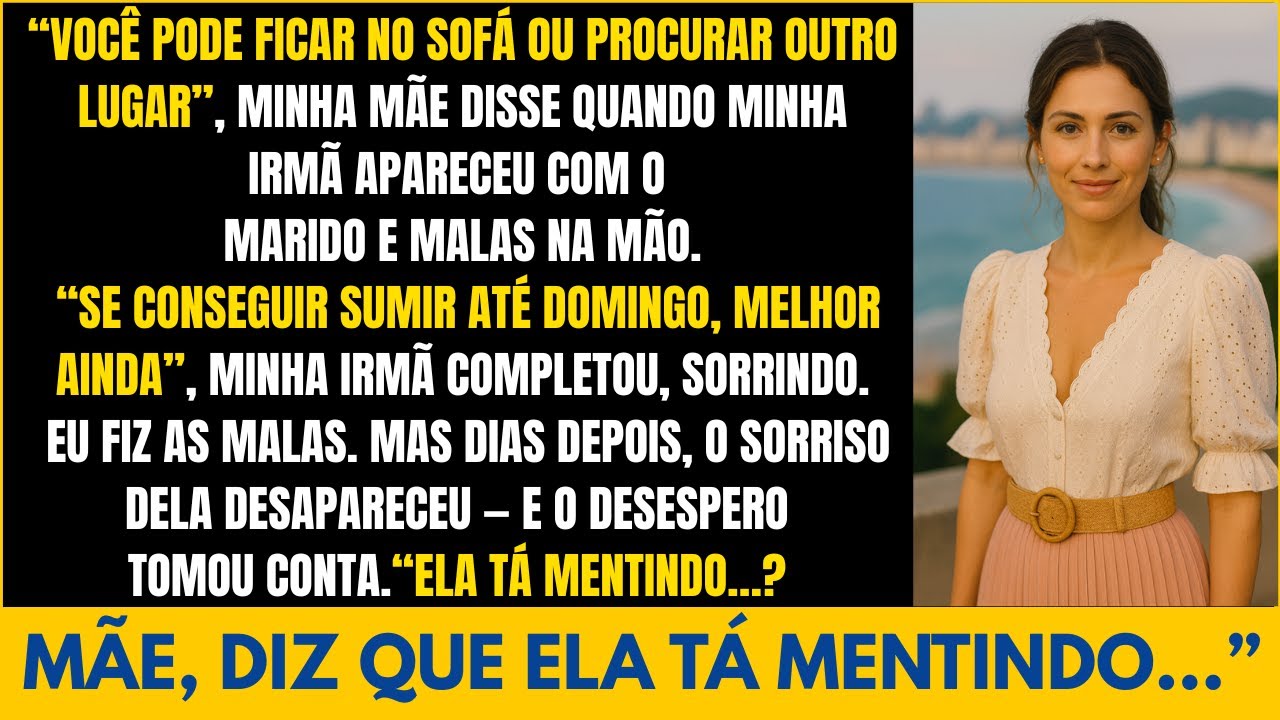 Quando Minha Irmã Voltou Pedindo “Apoio da Família”, Minha Mãe Me Expulsou — Mas Quando Eu...