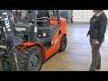 FOR SALE - *NEW* 7000 lb Capacity, Dual Fuel Pneumatic Forklift - ID#: E009657