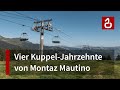 Sesselbahn Arêches-Beaufort - Grand Mont | Kuppel-Prototyp von Montaz Mautino am Mont Blanc