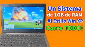 Un Sistema para PC Vieja de 1GB de RAM al Estilo Windows XP Corre TODO: Internet, YouTube y MAS