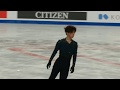 Shoma UNO 宇野 昌磨 - FS practice - 2018 Grand Prix Final