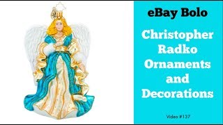 Christopher Radko Christmas Ornaments and Decorations (Disney!)