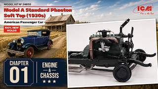 My First Civilian Model Build Begins! Ford Model A by ICM