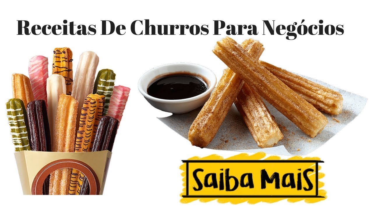 RECEITAS DE CHURROS PARA NEGÓCIOS