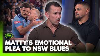 'Don't pick on form' 😤 Matty Johns sends STRONG message for NSW help in Decider 🎯 | Fox League