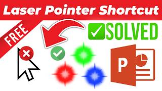 PowerPoint Laser Pointer Shortcut Key (Easy)