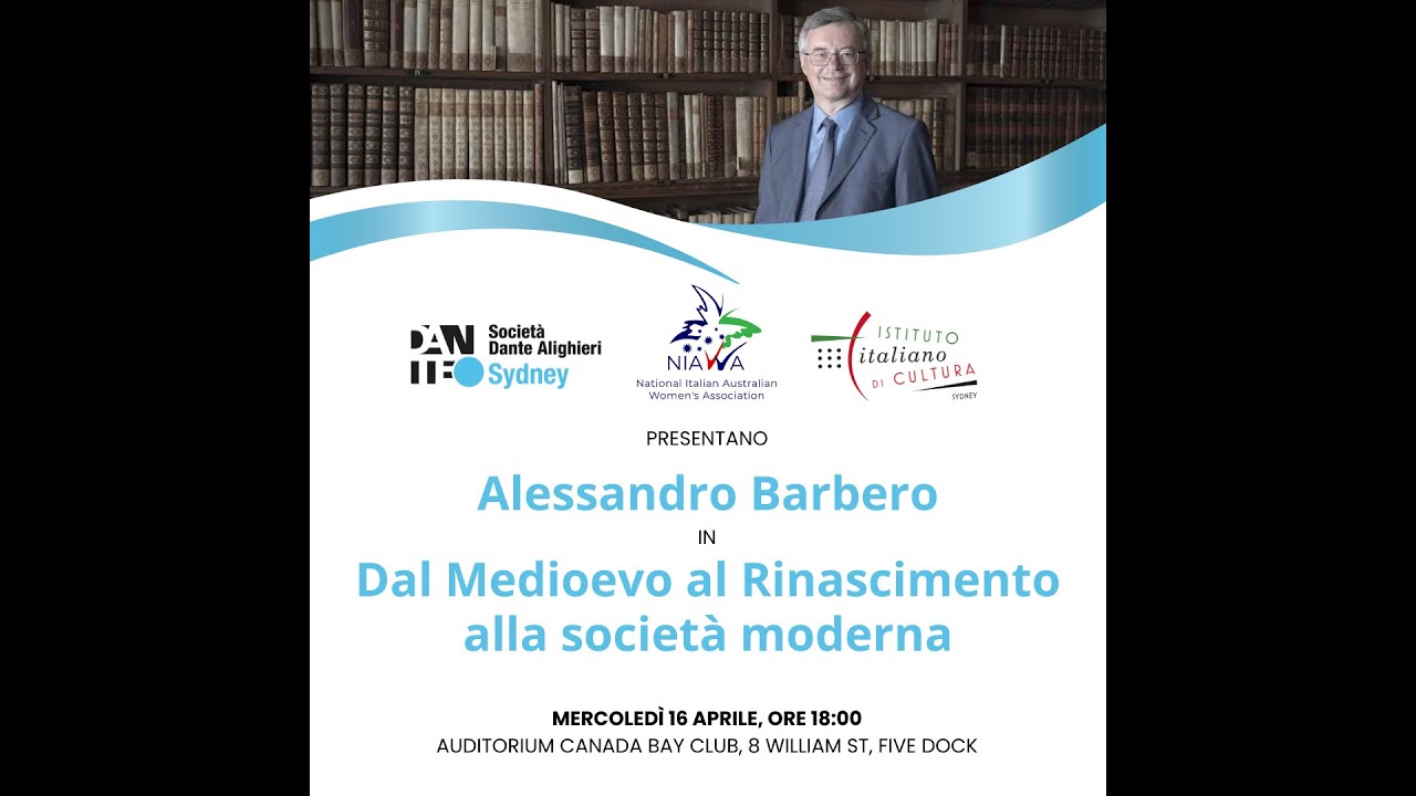 Alessandro Barbero – Dal Medioevo al Rinascimento alla società moderna