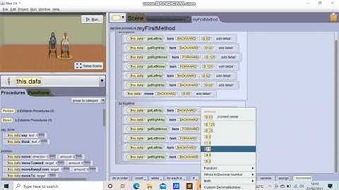 ALICE 3 Tutorial Membuat Objek Animasi Duduk