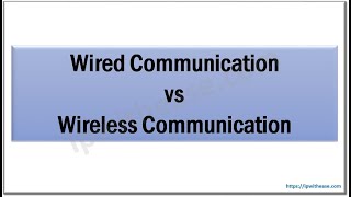 Wired Network vs Wireless Network #wireless #wirelessnetworking #networkengineer #comparison