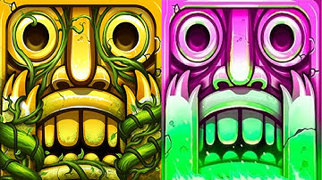 Temple Run 2 Lost Jungle VS Spooky Summit Android iPad iOS Gameplay HD