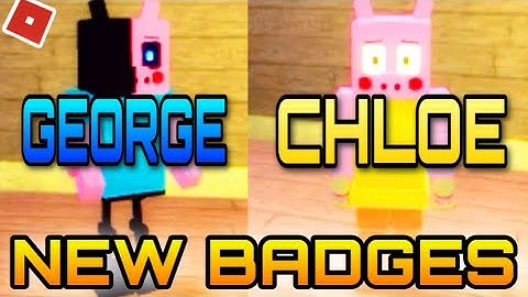 How to get “DISTORTED BROTHER” & "LOST FABRIC” BADGES + SKINS in PIGGY RP [W.I.P] - ROBLOX