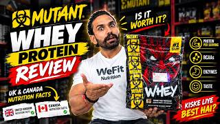 Mutant Whey Protein Review | Muscle Building Protein | Best Imported Protein #mutant #whey #protein