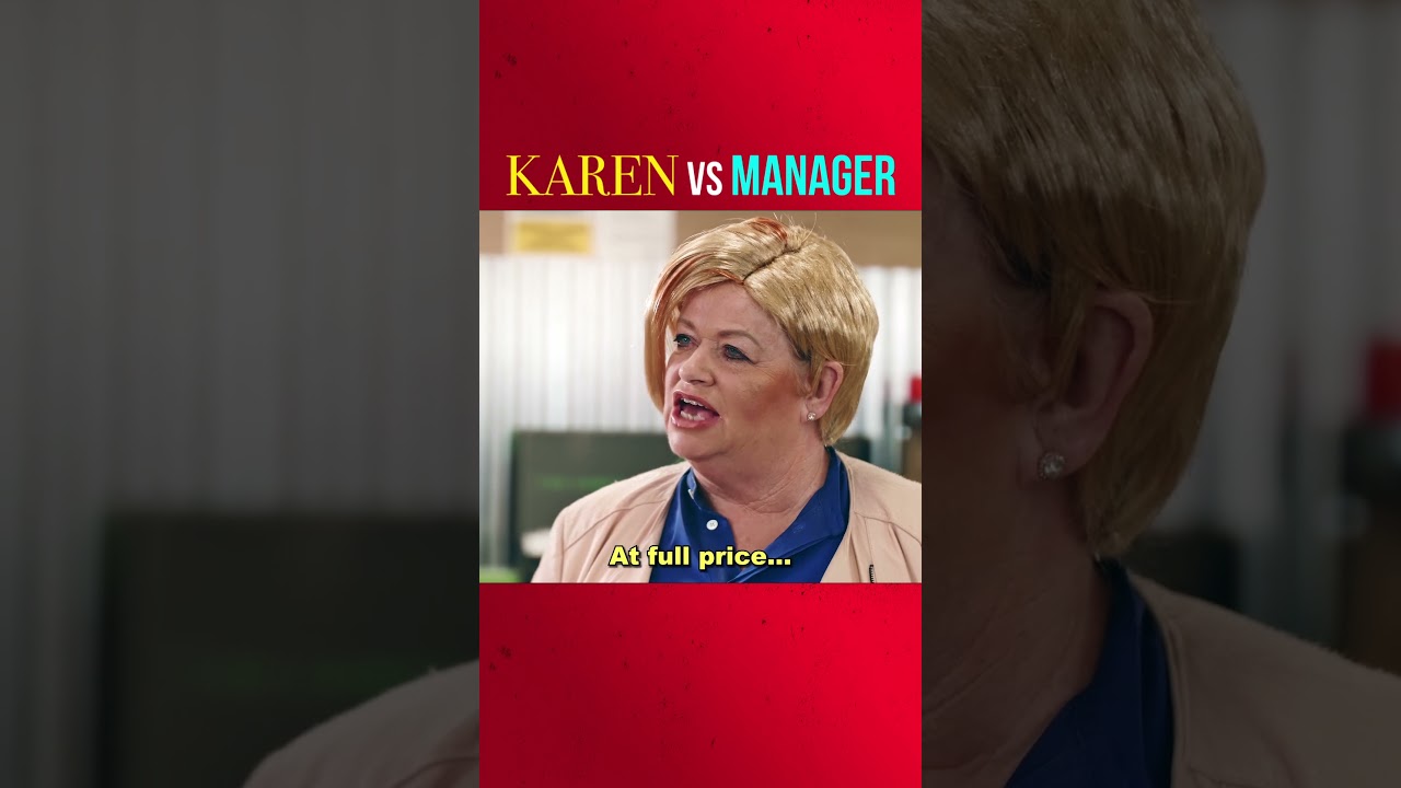 Karen VS Manager...