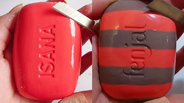 Soap Carving ASMR Relaxing Sounds no talking Satisfying ASMR Video