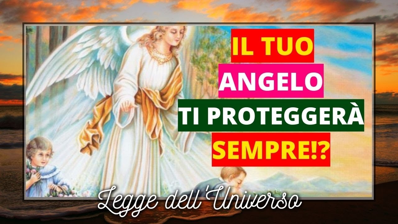 IL TUO ANGELO TI PROTEGGERÀ SEMPRE!? ANGELO CUSTODE! MESSAGGIO DI DIO