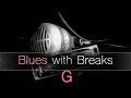 G Blues Backing Track Jam - Ice B. - Blues with Breaks