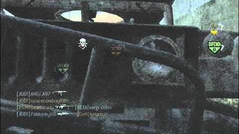 No scope across the map dome MW3