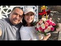 مباشرة من بعد المحكمة  مشيت شريت بوكي ديال الورد ومشيت نرغب  