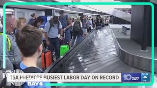 TSA predicts busiest Labor Day on record this year