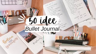 50 IDEE Per Bullet Journal!