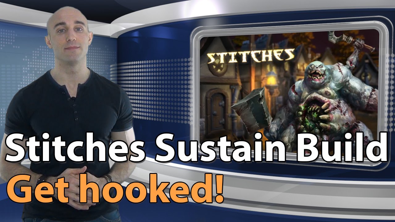 Stitches Sustain Build Tutorial LEVEL 10 Heroes of the Storm