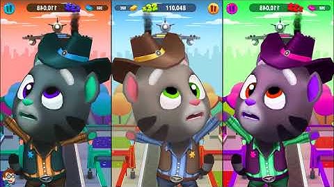 Talking Tom Gold Run Android New Gameplay - Catch the Raccoon - Part 257