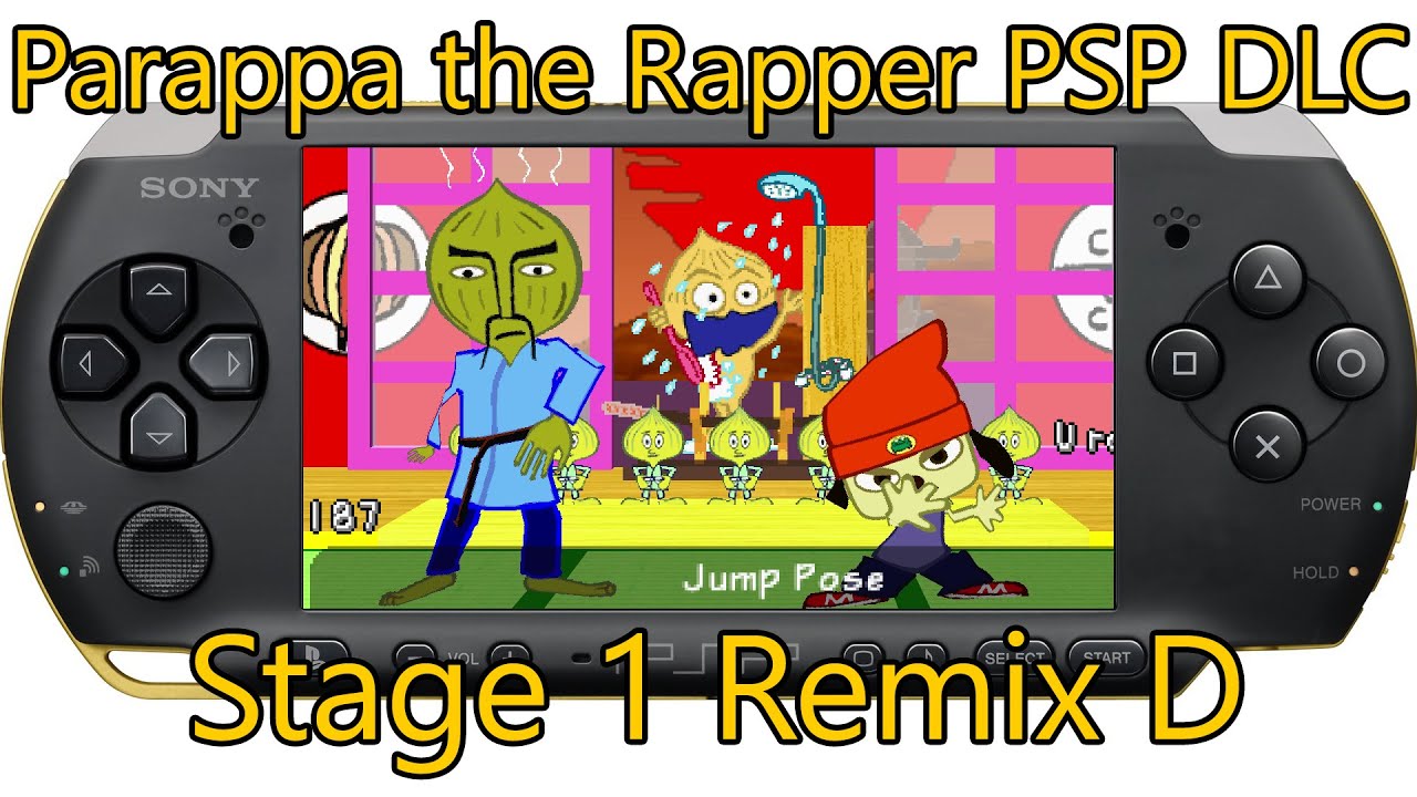  PaRappa The Rapper - Sony PSP : Video Games