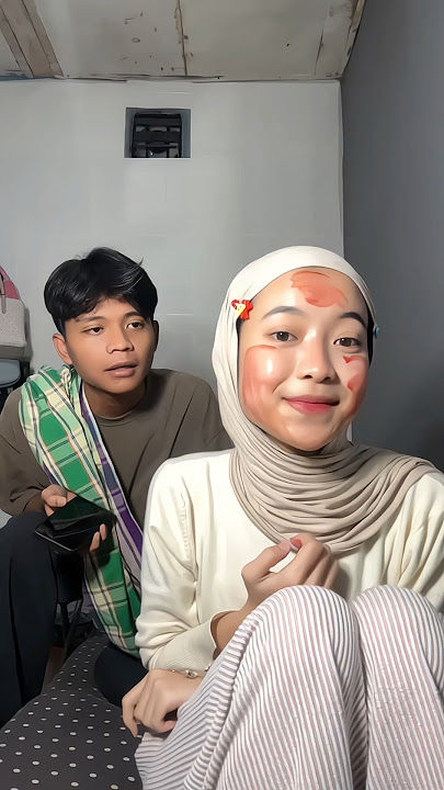 PRANK ADAM SKINCAREAN PAKE D4R4h HAID😱DIA PANIK BANGET
