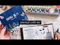 a panda bullet journal weekly spread · journal with me