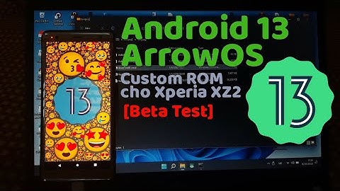 ArrowOS Android 13 Custom ROM for Sony Xperia XZ2