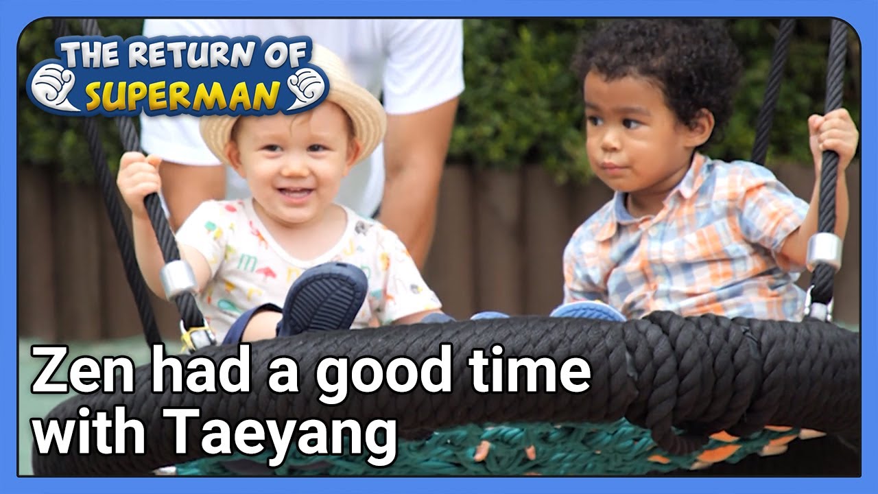 Zen had a good time with Taeyang [The Return of Superman : Ep.447-2] | KBS WORLD TV 220925