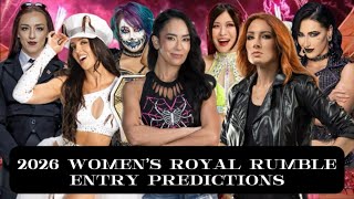 2026 Womens Royal Rumble Entry Predictions Novfreezeofficial