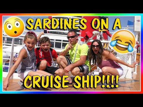 SARDINES ON A DISNEY CRUISE SHIP | We Are The Davises