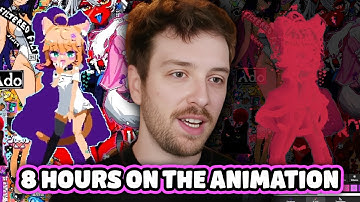 CDawgVA Can’t Believe SWARM Spent 8 Hours on Miniko’s Animation Canvas !!!