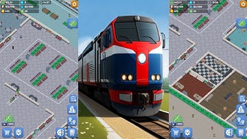 Idle Train Empire Tycoon Gameplay Mobile Game Walkthrough All Levels Android Ios #1