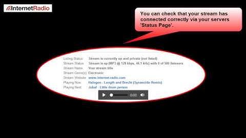 Configuring the SHOUTcast DSP Plugin for Winamp (Internet Radio)