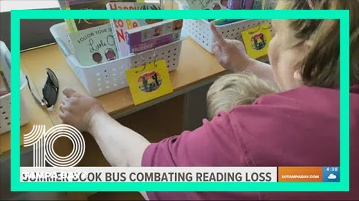 Free book bus aims to combat summer reading loss in students