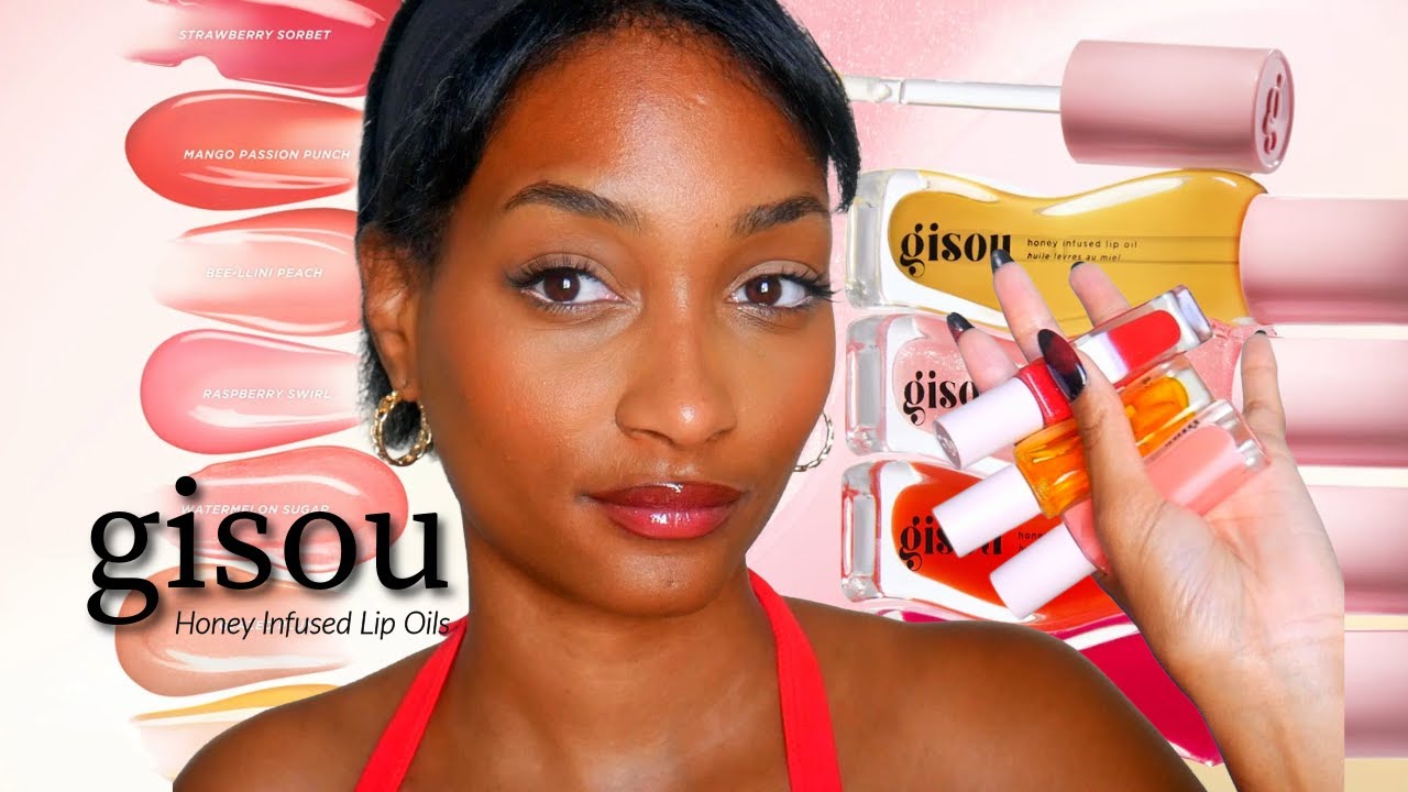 Gisou Honey Infused Lip Oils Review +  Lippie LookBook | Maritzah K